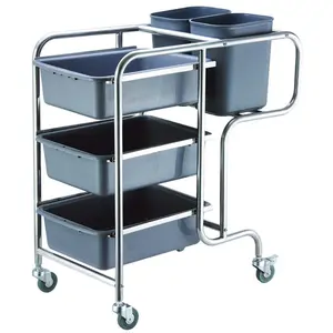 New Arrival Hotel Kitchen Serving Dining Assemble Food Cart Service Trolley For Sale