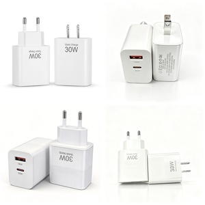 <span class=keywords><strong>Adaptateur</strong></span> <span class=keywords><strong>secteur</strong></span> 30W à charge rapide 3.0 avec double port, prise EU/US, logo OEM personnalisé pour <span class=keywords><strong>iPhone</strong></span> 15 16 17 <span class=keywords><strong>Pro</strong></span> <span class=keywords><strong>Max</strong></span> Samsung Galaxy S24 Ultra - Product Image 1