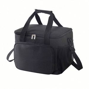 Grand sac isotherme réutilisable et étanche avec bandoulière réglable pour pique-nique, randonnée, cadeau - Product Image 3