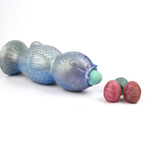 Yocy Groothandel Visvormige Ovipositor Dildo Met Eieren Seksspeeltje Voor Mannen Vrouwen Seksspel Ovipositor Speelgoed - Product Image 6