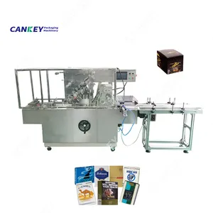 Multi Functional Heat Shrink Sealing Card Box Packing Smokes Box Wrapping Machine