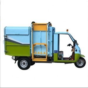 Petit <span class=keywords><strong>camion</strong></span> à <span class=keywords><strong>ordures</strong></span> électrique <span class=keywords><strong>de</strong></span> type seau tricycle/<span class=keywords><strong>camion</strong></span> à <span class=keywords><strong>ordures</strong></span> électrique à nouvelle énergie/auto-chargement et déchargement sanitaire cleani - Product Image 3