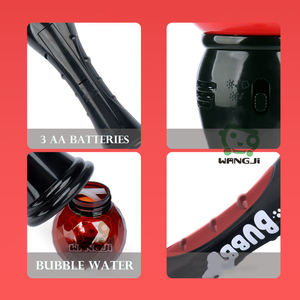 Machine à bulles électrique avec baguette magique pour souris mignonne avec lumière et musique - Product Image 4