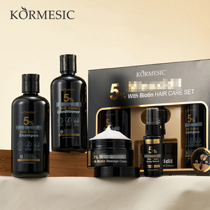 KORMESIC - Set de Cuidado Capilar con Colágeno y Queratina Orgánica al por Mayor, Nutritivo, Hidratante, Anticaspa, Repara el Cabello Dañado, Anticaída - Product Image 1