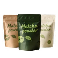Sacs d'emballage pour bonbons personnalisés en gros avec logo imprimé, pochettes à fermeture éclair verticales blanches mates pour chocolats et confiseries