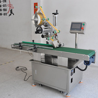 Machine d'étiquetage automatique personnalisée pour bouteilles, imprimante à transfert thermique, haute productivité, capable d'imprimer contenu, date, séparateur de page