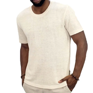 Eco Atacado Friendly Imprimir Vestuário 100 <span class=keywords><strong>Hemp</strong></span> t Shirt Tecido Algodão Orgânico <span class=keywords><strong>Hemp</strong></span> Vestuário para Homens - Product Image 6