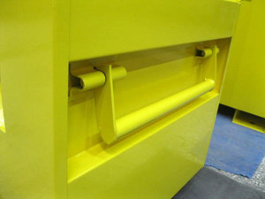 Factory Wholesale Cheap Industrial Heavy Duty Steel Jobsite Work <b>Tool</b> Storage Gang <b>Box</b> Chest Yellow Powder Coated - Product Image 2