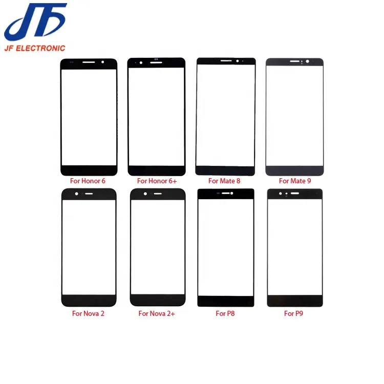 Front Screen Outer Touch Glass Lens with OCA For Huawei all models Screen touch panel Part