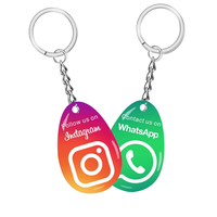 Tarjeta NFC Personalizada con Epoxy, Código QR Dinámico, para Reseñas de Google, Facebook, Instagram, Etiqueta Inteligente para Redes Sociales, Tarjeta de Marketing