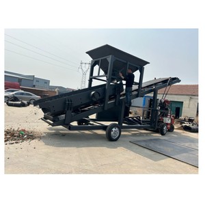 Precios de fábrica de tambores Pantalla de tambor grande rotativa Compost Arena Piedra Trommel Screener para la venta - Product Image 1