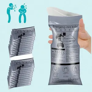 Автомобильный стерилизованный переносной мешок для мочи на открытом воздухе одноразовые бумажные пакеты для мочи