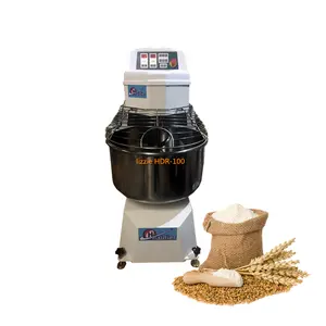 High Speed Industrial Spiral Dough Mixer 100kg For Bakery Equipment