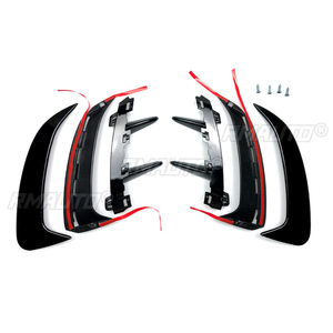 Aileron de pare-chocs arrière, décoration latérale, garniture de protection pour Mercedes-Benz Classe A W177 A180 A200 A35 AMG berline 2019-2021 - Product Image 4