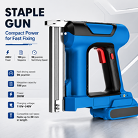 Pistolet à clous sans fil électrique haute vitesse 200W 30mm 90 clous/min pour meubles en bois, système à une batterie