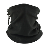Herbst/Winter Snood Fleece-gefütterte, verdickte, wärmende Thermo-Mütze aus 100 % Polyester, winddichte Mütze für kaltes Wetter, Radfahren, grenzüberschreitend