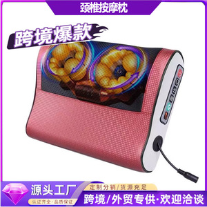 Coussin de massage T-ZT004 rechargeable pour le cou, la taille et le dos, avec compresse chaude et pétrissage électrique - Product Image 4
