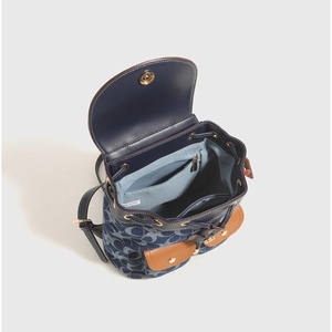 Borsa da scuola in stile Vintage portatile con chiusura a cerniera per viaggi zaino da <span class=keywords><strong>donna</strong></span> di lusso leggero 2025 - Product Image 4