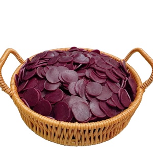 Bán buôn khoai tây chiên khoai tây chiên mực CuộN tôm Dải phôi Vật liệu màu đỏ trắng tôm Bánh quy giòn - Product Image 1