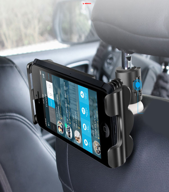 Convenient Car Rear Seat Fixing Multifunctional 360 Rotation Mobile Phone Tablet Holder for Car Back Seat