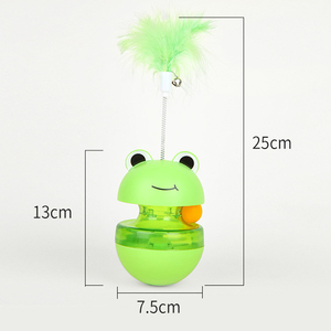 Nuevo Juguete para Gatos: Dispensador de Comida Interactivo para Aliviar el Aburrimiento - Suministros para Mascotas con Bola Antiderrame - Product Image 2