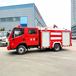 Véhicule de Secours Incendie Foton 4x2/6x2/6x4/8x4/8x6/4x4/6x6/ à Roues Motrices, Capacité de Réservoir 3001-5000L, Moteur Diesel 150-250HP, Transmission Manuelle - Product Image 2