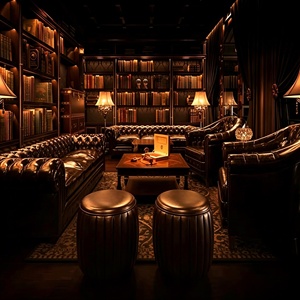 Luxury Vintage-Style Cocktail Bar Interior Design Furniture Nightclub Lounge Bar Counter and Display Cabinets store decoration - Product Image 6