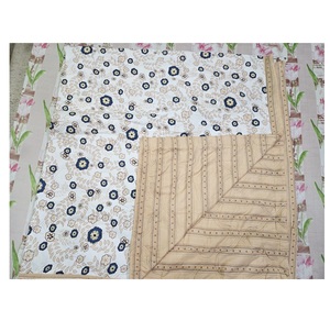 Single Cotton <b>Comforter</b> for All Seasons Soft Lightweight & Breathable Blanket for AC Rooms Home Travel & Everyday Use - Product Image 1