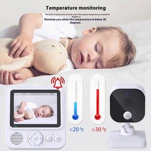 צג תינוק אלחוטי <span class=keywords><strong>2.8</strong></span> אינץ 'עם בייביצג labic מוסיקה lullabic עם ראיית לילה ממוקדת תדר 2.4gHz לטיפול בתינוקות - Product Image 2