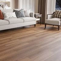 Plancher SPC Chevron 6mm 8mm Étanche à Clipser Effet Arête de Poisson pour Salon, Ignifuge et Écologique, Garantie 5 Ans