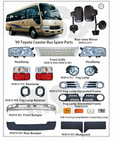 Pare-chocs avant en plastique pour bus Toyota Coaster 2018, pièces détachées INSB10-055
