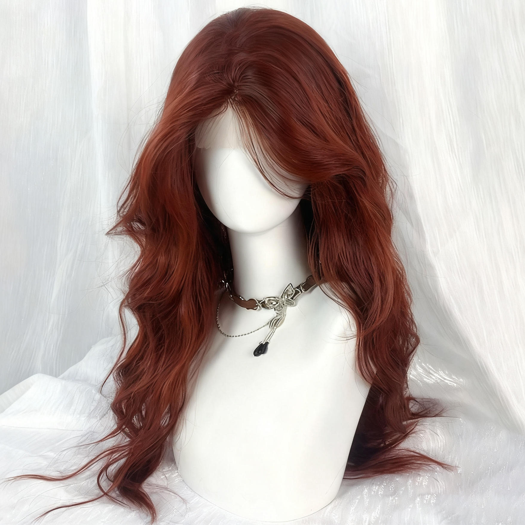 60ซม. [สีน้ำตาลแดงคาราเมล]