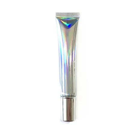 Emas Red Lip Gloss Squeeze Tabung Transparan Inner Stopper Tabung Sihir Perak Lip Gloss Tabung Pemeras