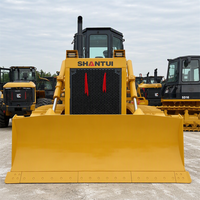 Bulldozer d'occasion durable SHANTUI SD22 pour le défrichement intensif et la préparation des terrains dans les projets de construction