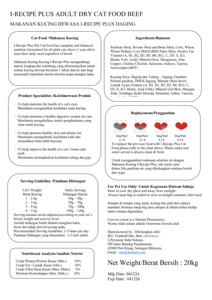 Más vendidos 20kg sabor a carne de res adulto comida seca para gatos rica en nutrientes comida seca para gatos golosinas - Product Image 3