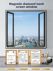 Malla Antimosquitos Magnética Invisible de Diamante con Carga Automática para <span class=keywords><strong>Ventana</strong></span> Interior Sencilla - Product Image 2