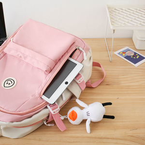 Zaino alla moda Oxford di grande capacità scolastica; Borsa <span class=keywords><strong>per</strong></span> Laptop <span class=keywords><strong>per</strong></span> studenti delle scuole medie; Borsa a doppia spalla Unisex - Product Image 6