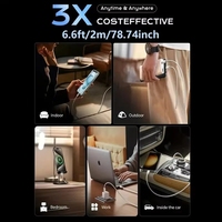 Câble de charge rapide et de transfert de données USB C PD 60W pour ordinateur portable, tablette, smartphone
