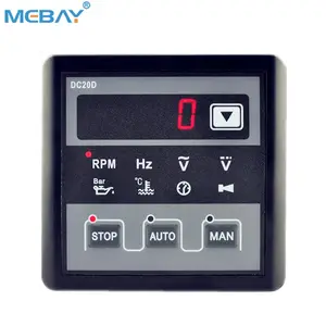 Mebay gran oferta controlador de módulo de control de generador DC20D con alarma de parada de emergencia