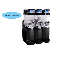 Machine à Granita Commerciale Automatique pour Boissons Glacées, Jus et Smoothies, 1 à 4 Bacs, Machine Industrielle à Granita et Glace Pilée