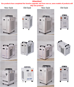 CW-5200 çift çıkışlı lazer soğutucu 220V 50Hz/60Hz 1750W soğutma kapasitesi hava soğutucu - Product Image 6