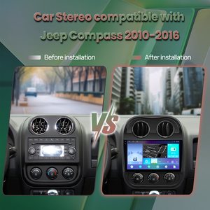 Jeep compass 10-16 lettore multimediale 8 core radio universale 6 + 128g Auto Gps Carplay Auto Android 12 autoradio