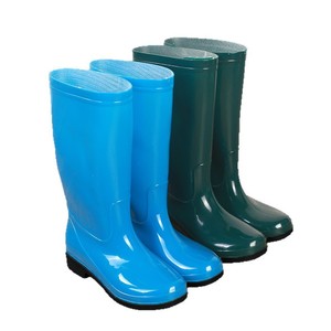 Nouvelles bottes de <span class=keywords><strong>pluie</strong></span> imperméables en PVC pour femmes, mi-hautes, antidérapantes, à bout rond, pour toutes les saisons, pour le travail en cuisine - Product Image 5