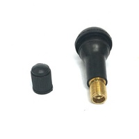 Valve de pneu sans chambre à air en caoutchouc Tr413 pour pneu de voiture