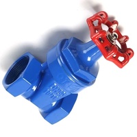Vanne à opercule filetée haute pression PN16, raccordement à vis BSP/NPT, en fonte ductile, pour alimentation en eau, modèle Z15W-16Q, 1 pouce DN25
