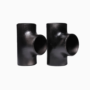 Accesorios de Tubería de Acero Inoxidable 304/316, Soldadura a Tope, Estándar DIN, Negro Pulido, Resistente a la Corrosión, Conexión en T Igual - Product Image 5