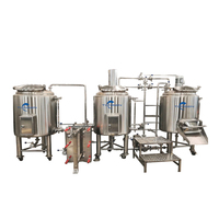 Système de brasserie artisanale TONSEN 300L, équipement complet de mini-brasserie pour la production de bière en interne et la vente sur site