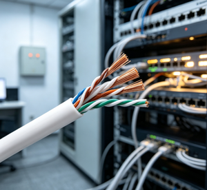 <span class=keywords><strong>สาย</strong></span>เคเบิลอีเธอร์เน็ต YOFC Cat6 UTP 24AWG ทองแดงแท่ง 305 ม. 1000 ฟุต <span class=keywords><strong>สาย</strong></span><span class=keywords><strong>แลน</strong></span>แบบม้วน สำหรับศูนย์ข้อมูล ผ่านการทดสอบ Fluke - Product Image 4