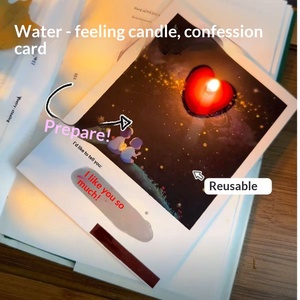Innovativa Nuova Cartolina Riutilizzabile con Messaggio Nascosto ad Effetto Acqua, per Dichiarazioni d'Amore, Compleanno, 520, San Valentino, Personalizzabile - Product Image 3