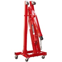 Grue de levage de moteur de voiture mini 1 tonne 2 tonnes OEM ODM, grue hydraulique mobile à crochet en acier au manganèse pour opération d'assemblage